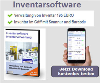 Inventarverwaltung mit Barode Etiketten