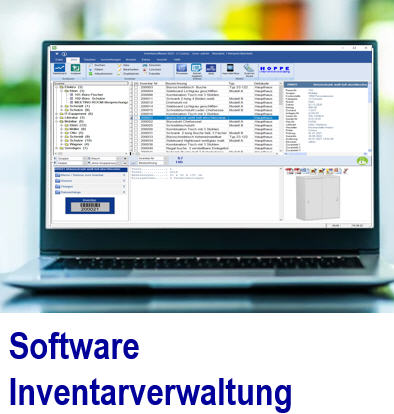 Software Inventarverwaltung dokumentiert Ihre Inventargter.  Dokument