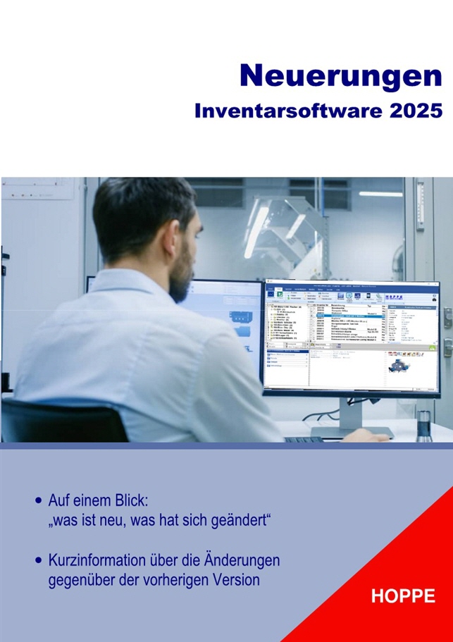 Inventarverwaltung: Neuerungen Inventarsoftware