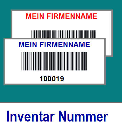   Inventarnummern bei der Inventur - Zur Kennzeichnung von Inventar