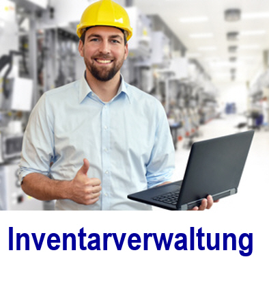 Verwaltung von Inventargtern. Die Inventarveraltung ist eine branchen