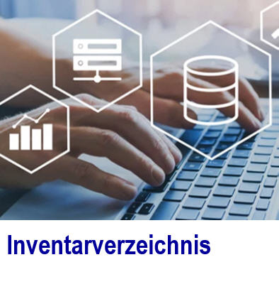 Software Inventarverwaltung um das Inventarverzeichnis des Inventar zu