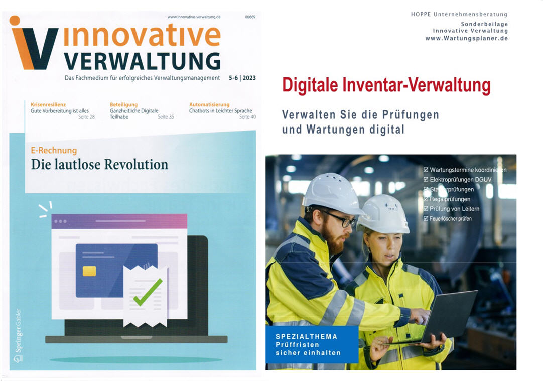 Innovative Verwaltung Springer Gabler Verlag. Digitale Inventar-Verwaltung